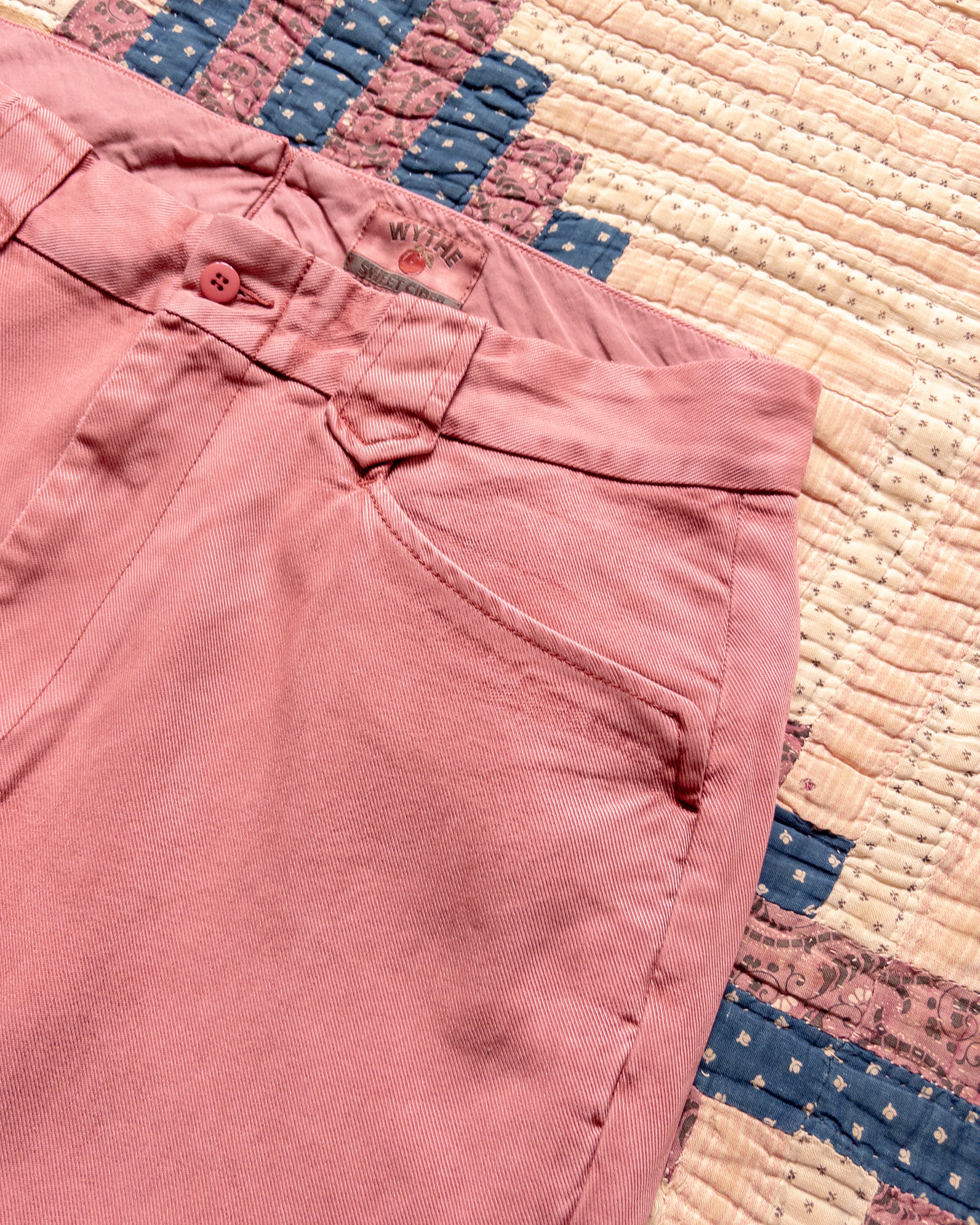 Tencel Gabardine Western Pant - Poppy Red - Image 2