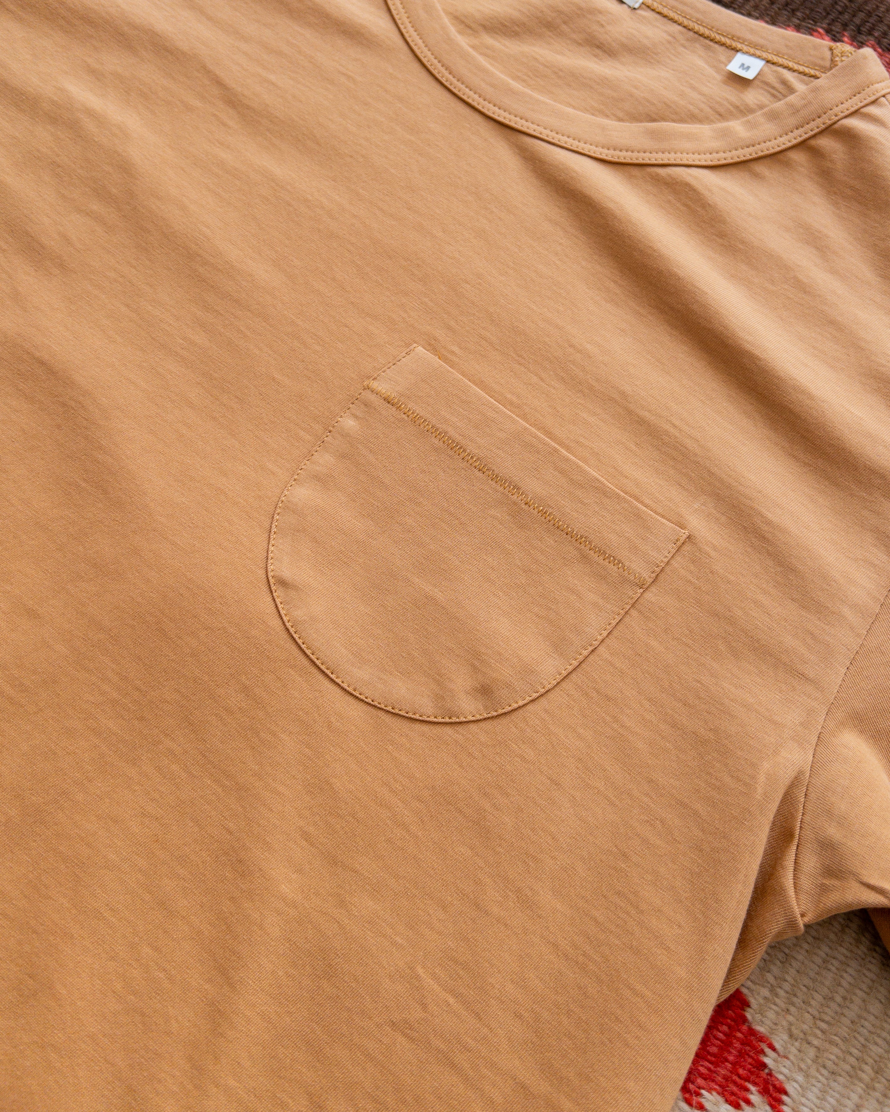 Tubular Pocket Tee Shirt - Apricot - Image 2