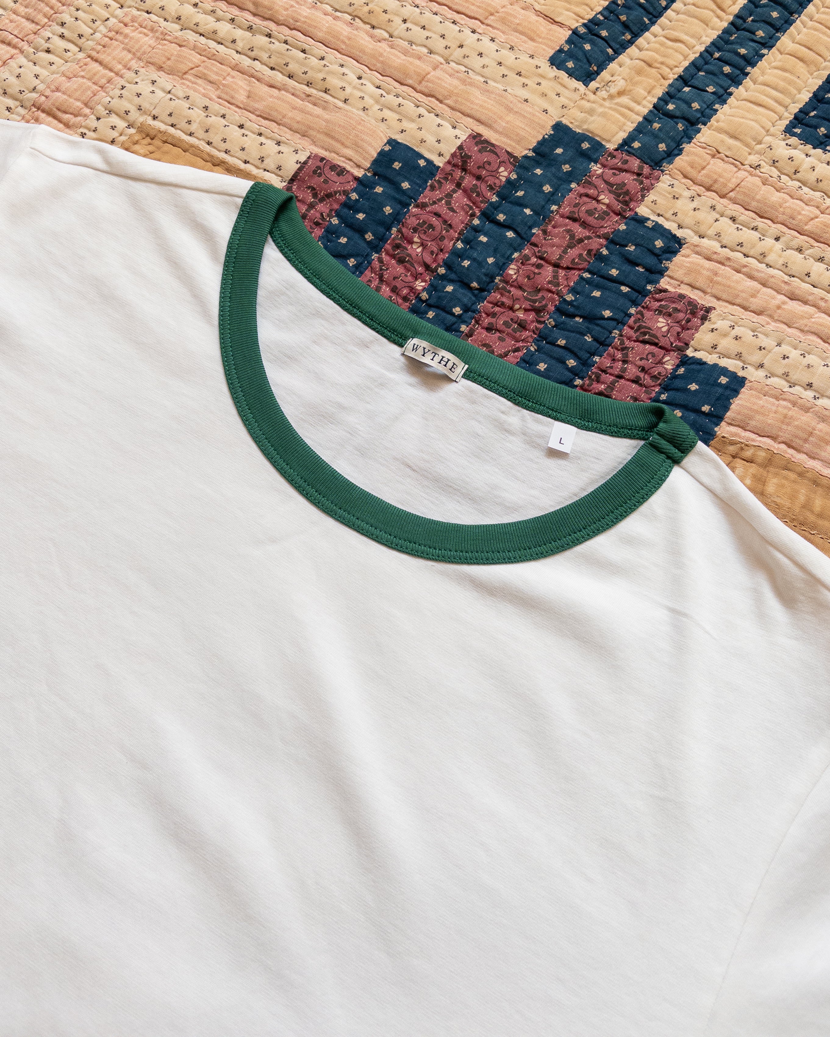 Tubular Ringer T-Shirt - Evergreen - Image 2