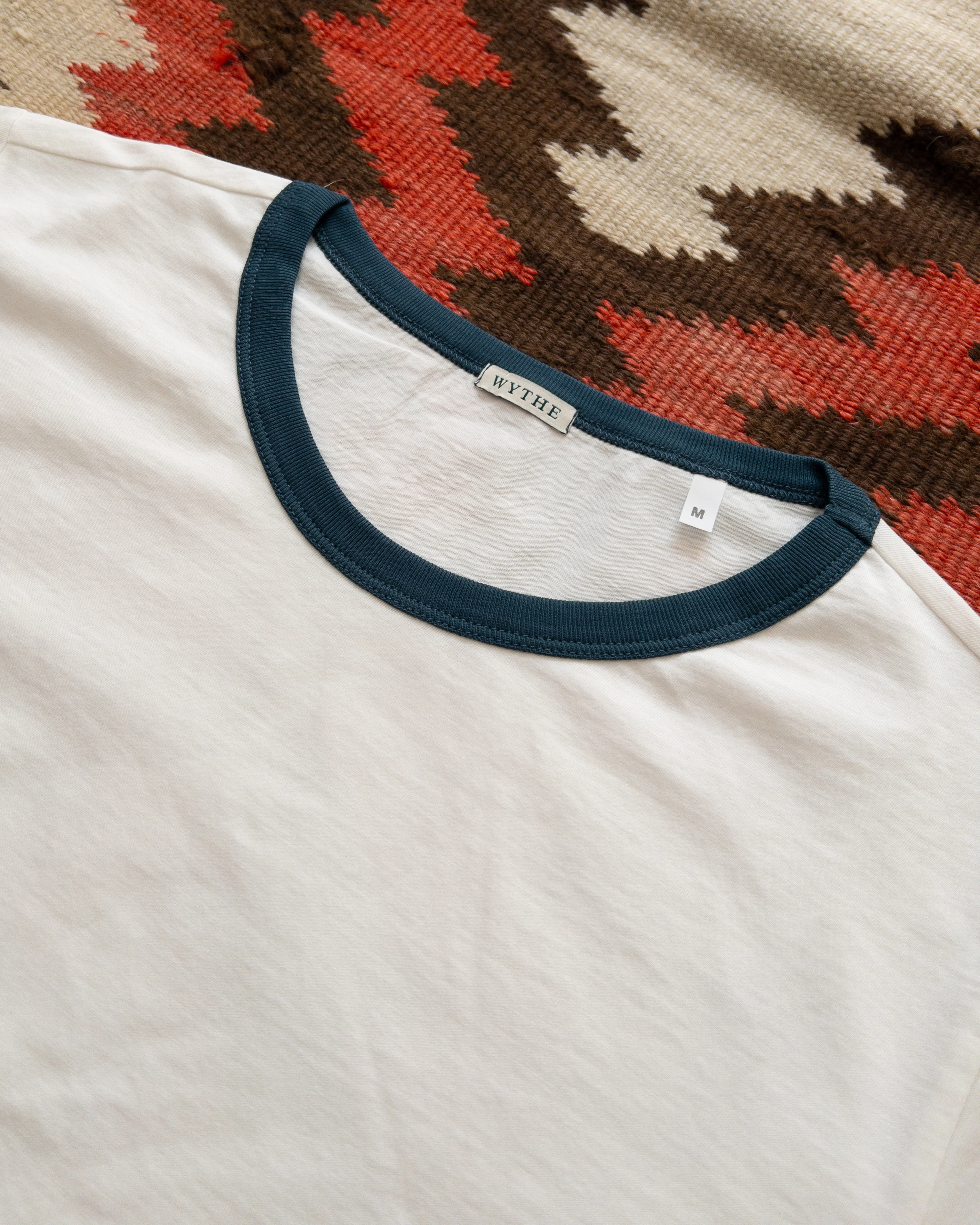 Tubular Ringer T-Shirt - Navy - Image 2