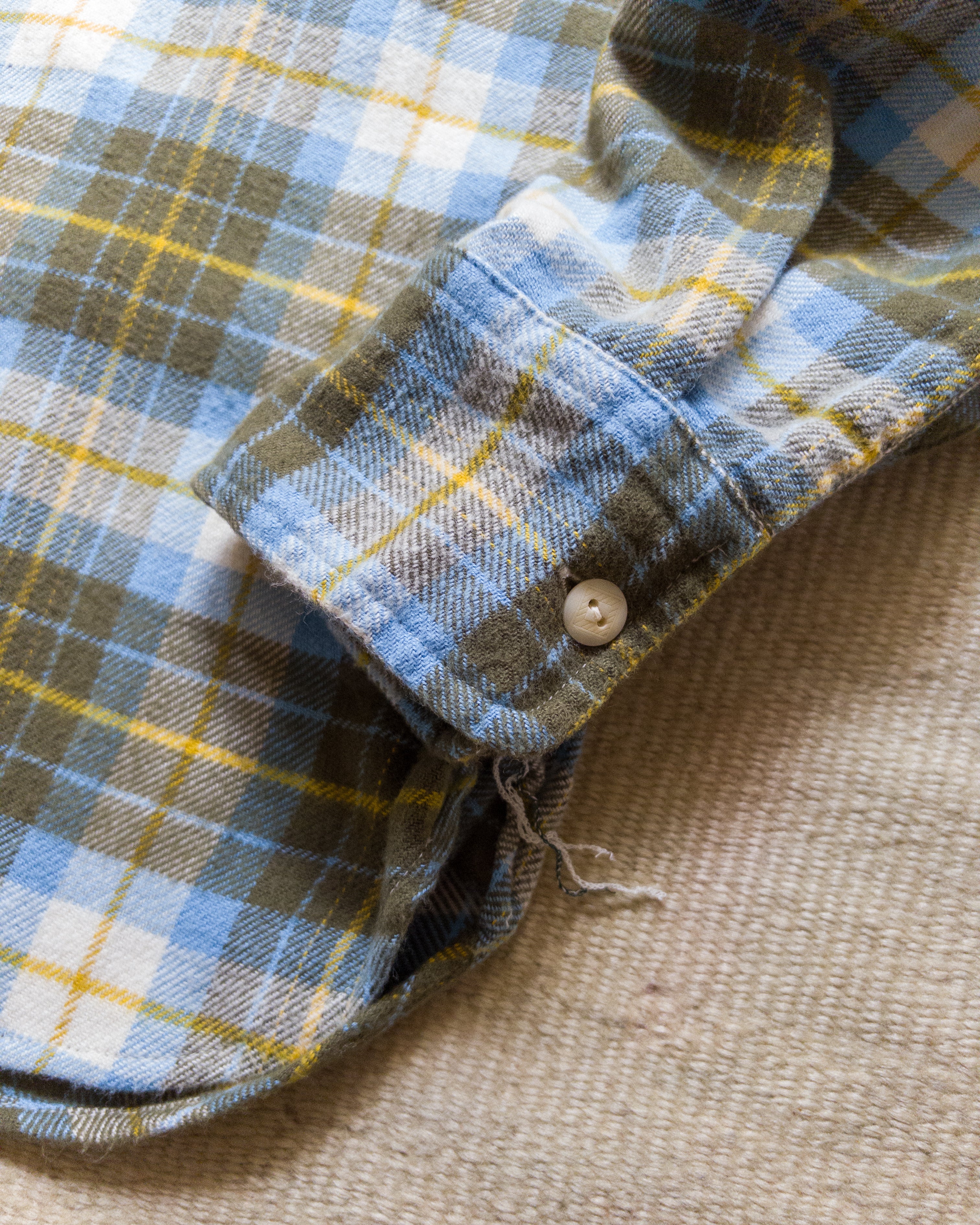 Washed Flannel Workshirt - Gold Ravine - Image 2