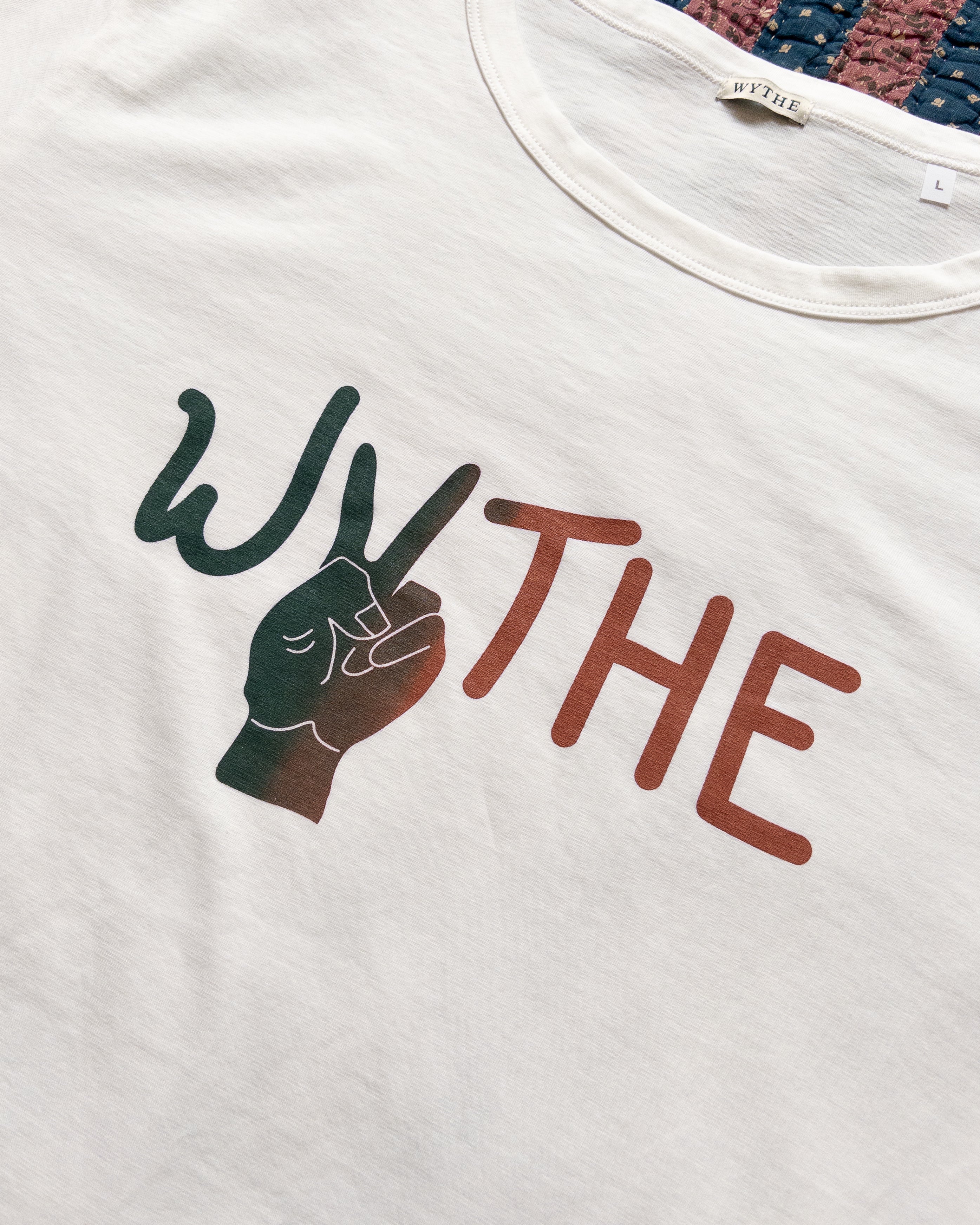 Watermelon Peace Print Tubular T-Shirt - Image 2