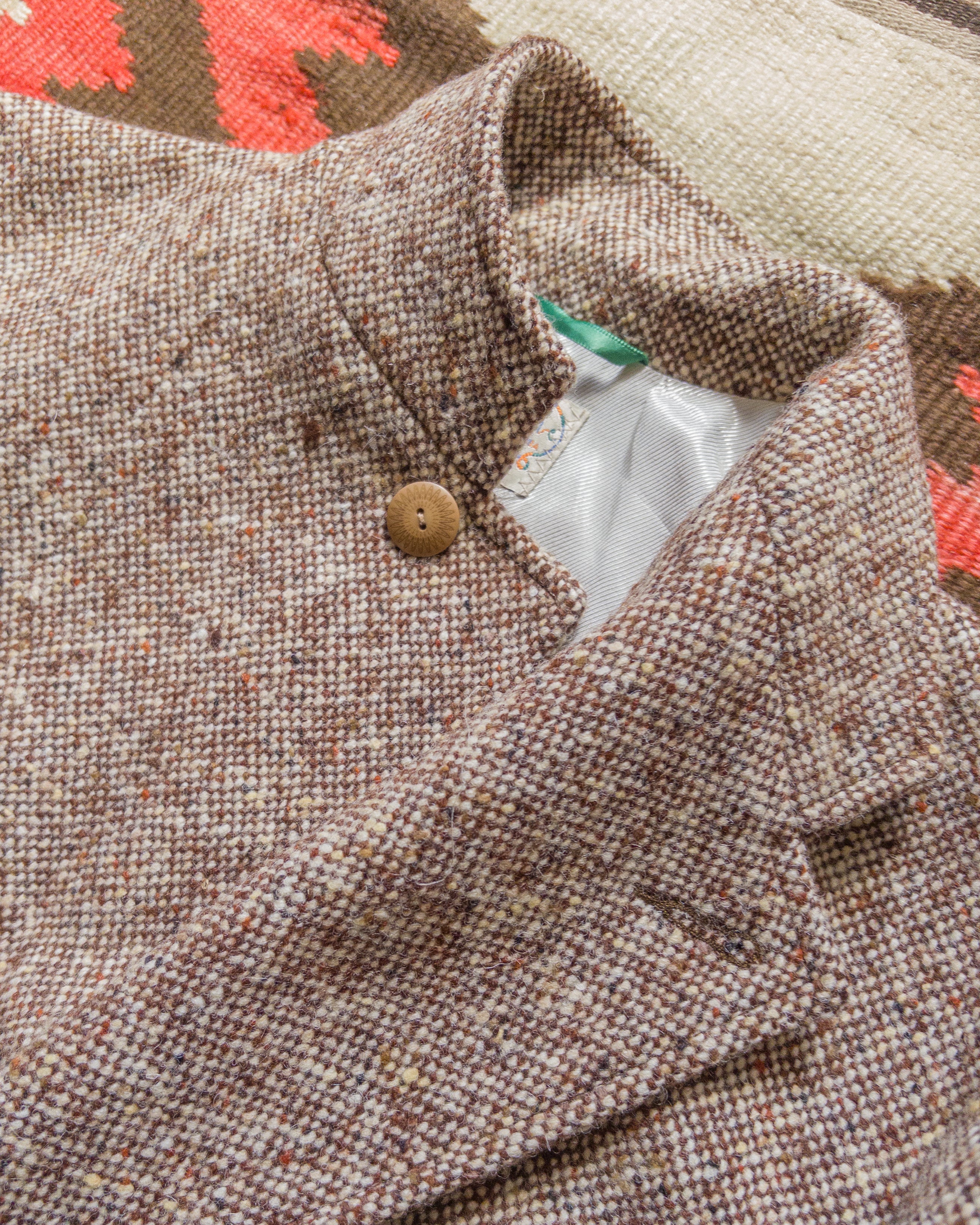 Western Topcoat - Malted Barley Slub Donegal - Image 4